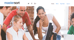 Desktop Screenshot of mastersort.com